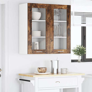 Hängeschrank Geräucherte Eiche 40x80 cm