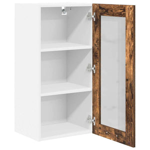 Hängeschrank Set, Geräucherte Eiche, 2er