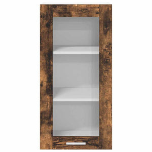 Hängeschrank Set, Geräucherte Eiche, 2er
