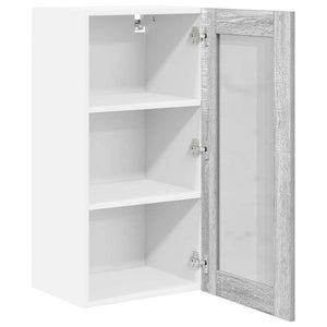Hängeschrank Grau Sonoma 40x31x80cm