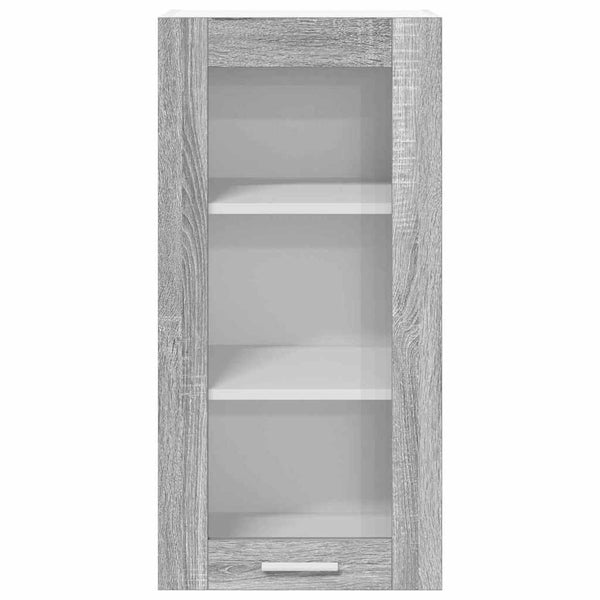 Hängeschrank Grau Sonoma 40x31x80cm