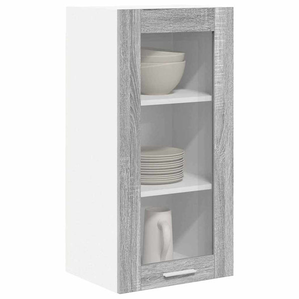 Hängeschrank Grau Sonoma 40x31x80cm