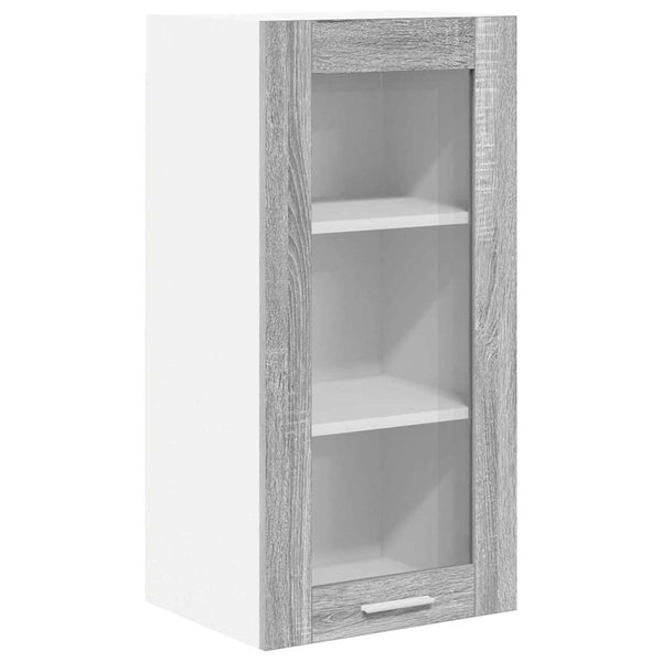 Hängeschrank 2er Set Grau Sonoma