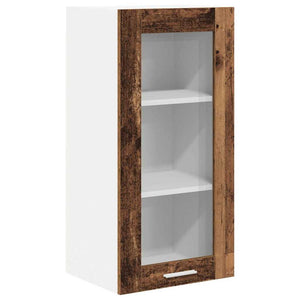 Hängeschrank 2er Set Altholz 40x31x80cm