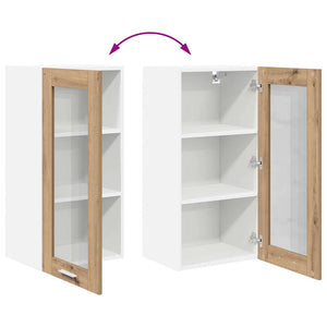 Hängeschrank Artisan Eiche 40x80 cm
