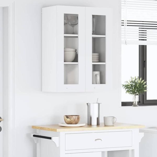 Hängeschrank Weiß 60x31x80cm