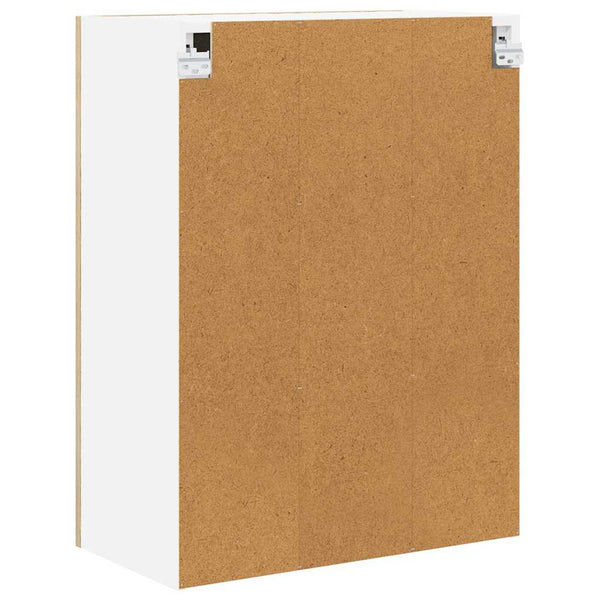 vidaXL Armoire murale avec porte Chêne Sonoma 60 x 31 x 80 cm Bois d'ingénierie