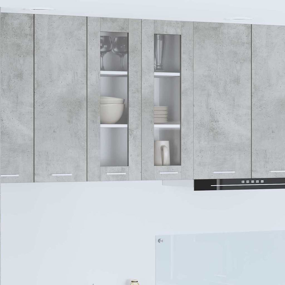 Hängeschrank Beton Grau 60x80 cm