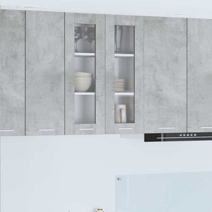 Hängeschrank Beton Grau 60x80 cm