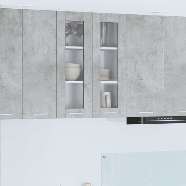 Hängeschrank Beton Grau 60x80 cm