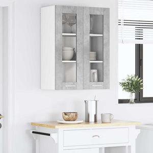 Hängeschrank Beton Grau 60x80 cm