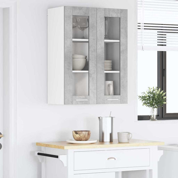 Hängeschrank Beton Grau 60x80 cm