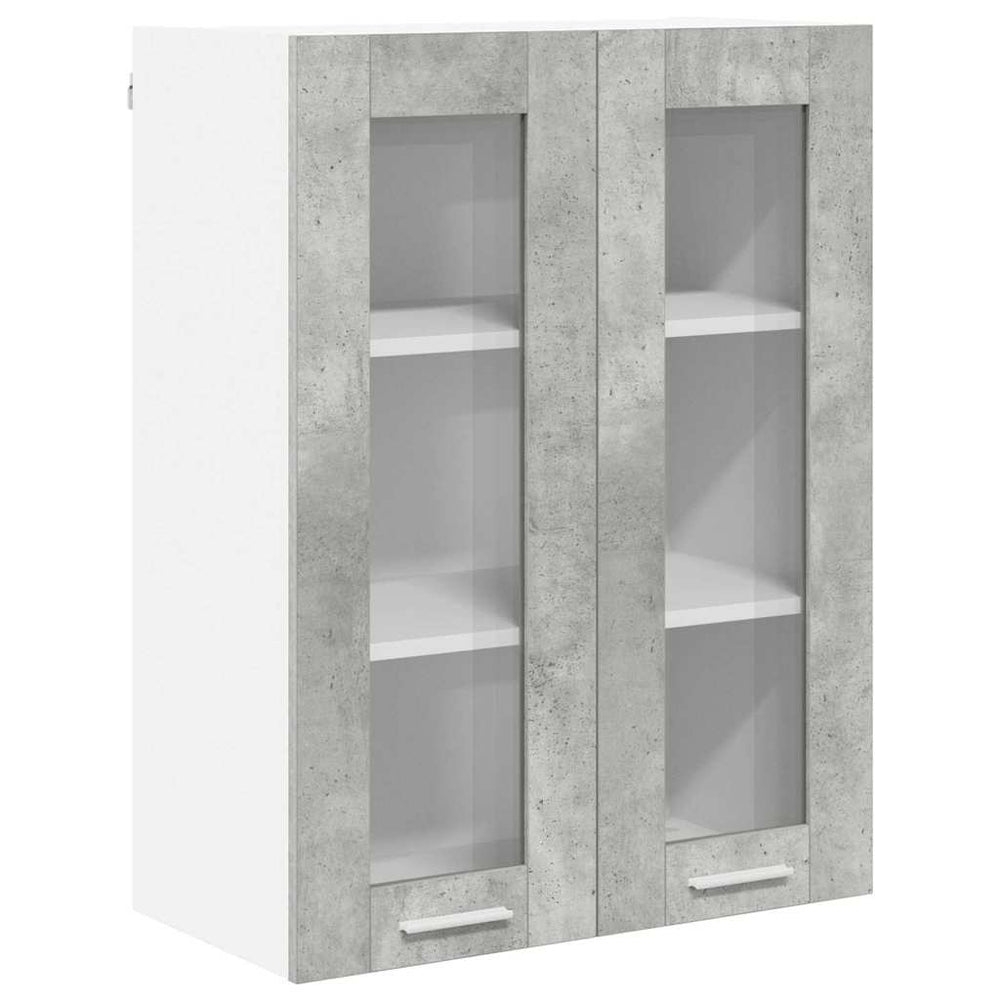 Hängeschrank Beton Grau 60x80 cm