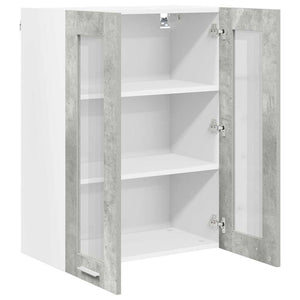 Hängeschrank Beton Grau 60x80 cm