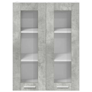 Hängeschrank Beton Grau 60x80 cm