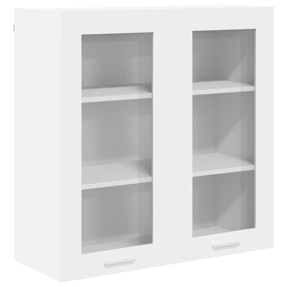 vidaXL Wall Cabinet with Storage White 80 x 31 x 80 cm Engineered Wood