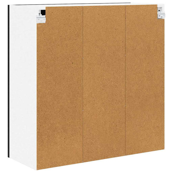 Hängeschrank Schwarz Eichen-Optik 80cm