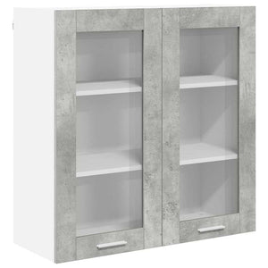 Hängeschrank Beton Grau 80x80 cm