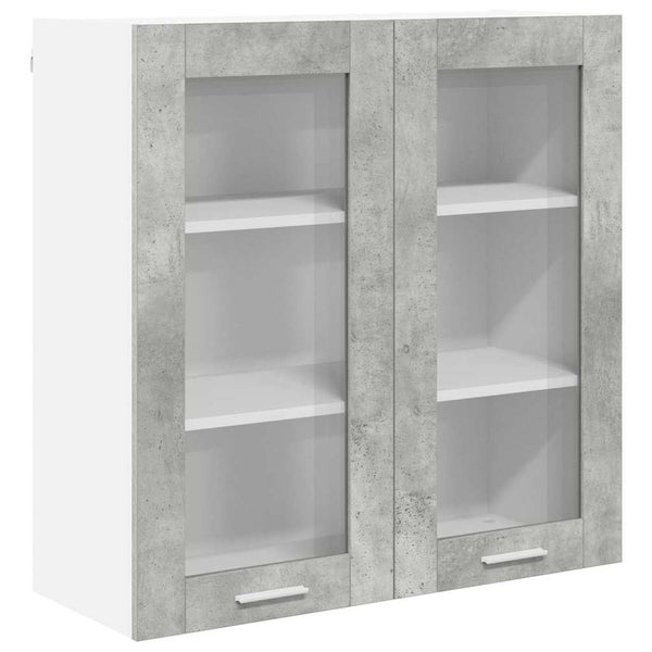 Hängeschrank Beton Grau 80x80 cm