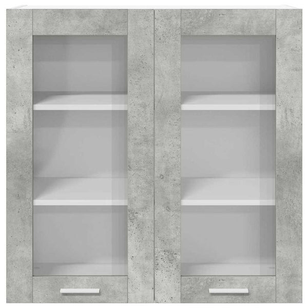 Hängeschrank Beton Grau 80x80 cm
