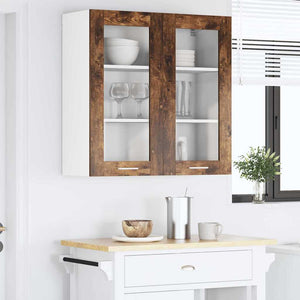 Hängeschrank Geräucherte Eiche 80 cm