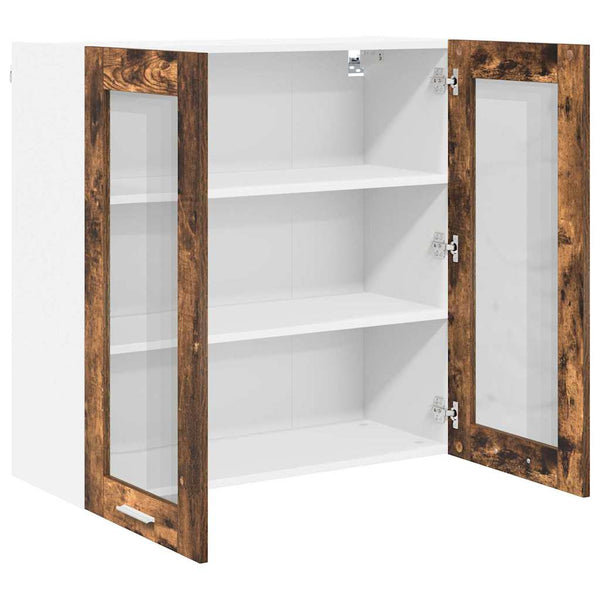 Hängeschrank Geräucherte Eiche 80 cm