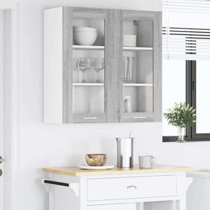 Hängeschrank Grau Sonoma 80x80 cm