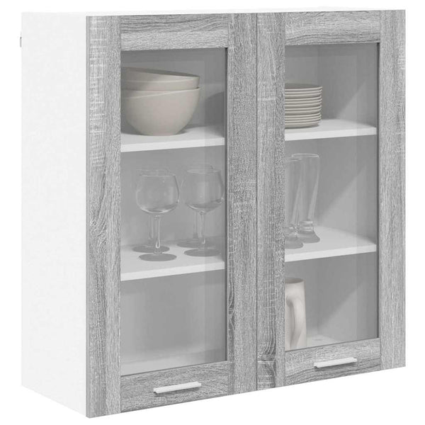 Hängeschrank Grau Sonoma 80x80 cm