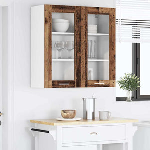 Hängeschrank Altholz 80x80 cm