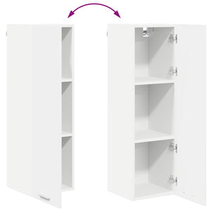 Hängeschrank Weiß 30x31x100cm