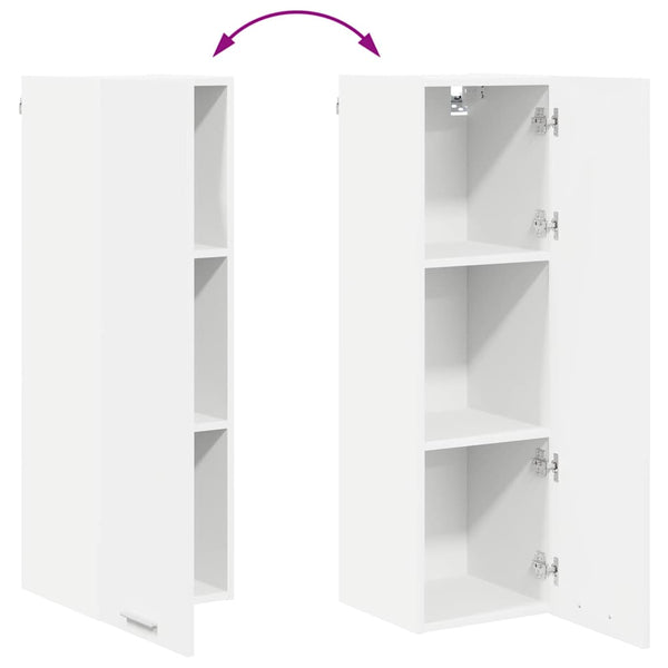 Hängeschrank Weiß 30x31x100cm