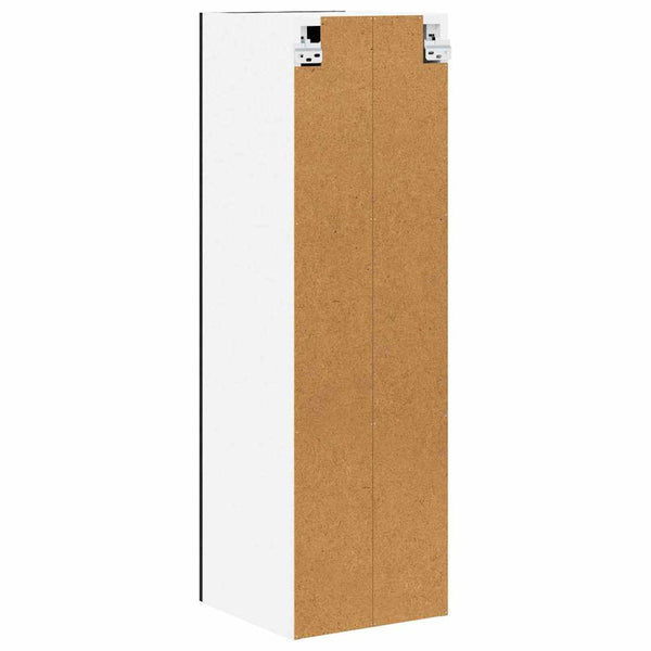 Hängeschrank Schwarz Eichenoptik 30x100 cm