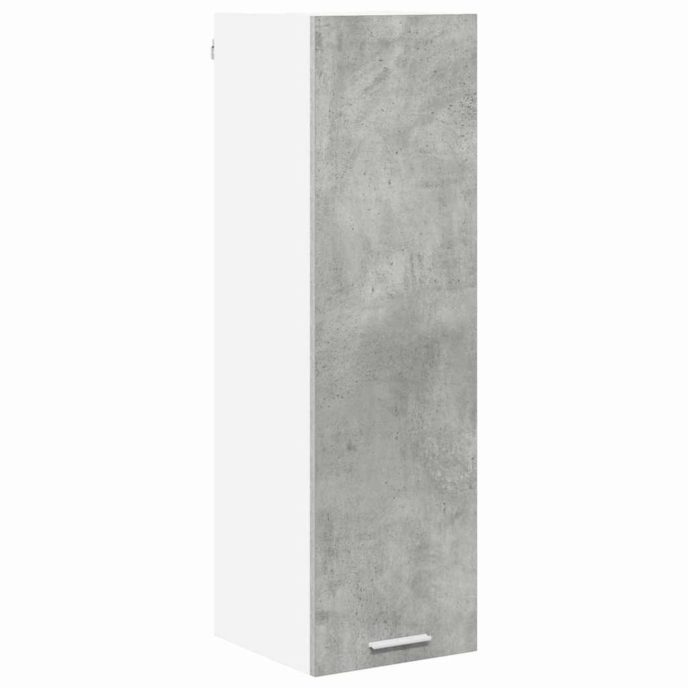 Hängeschrank Beton Grau 30x100 cm