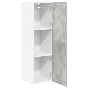 Hängeschrank Beton Grau 30x100 cm
