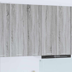 Hängeschrank Grau Sonoma 30x31x100cm