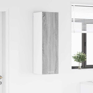Hängeschrank Grau Sonoma 30x31x100cm