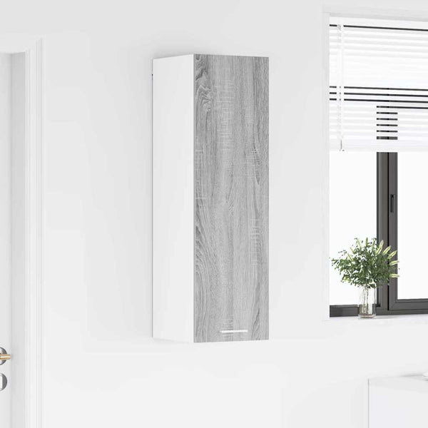 Hängeschrank Grau Sonoma 30x31x100cm