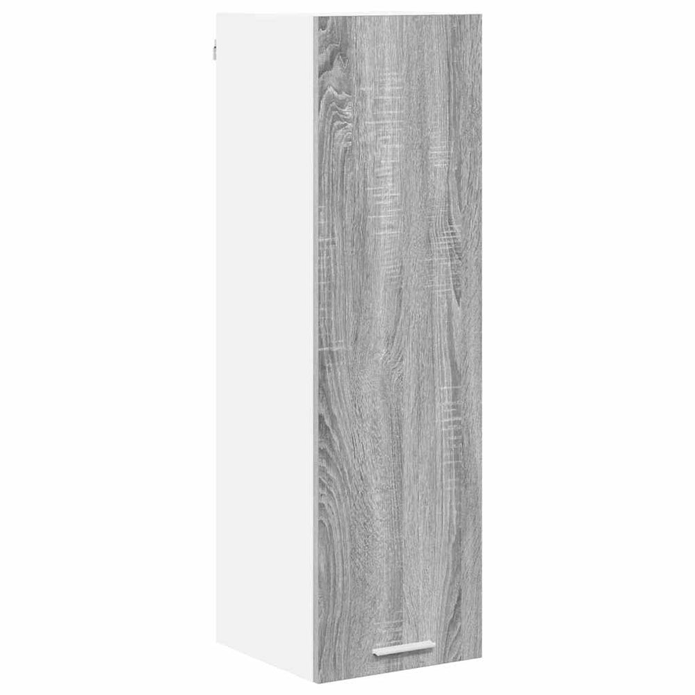 vidaXL Wall Cabinet Sonoma Grey 30 x 31 x 100 cm Engineered Wood