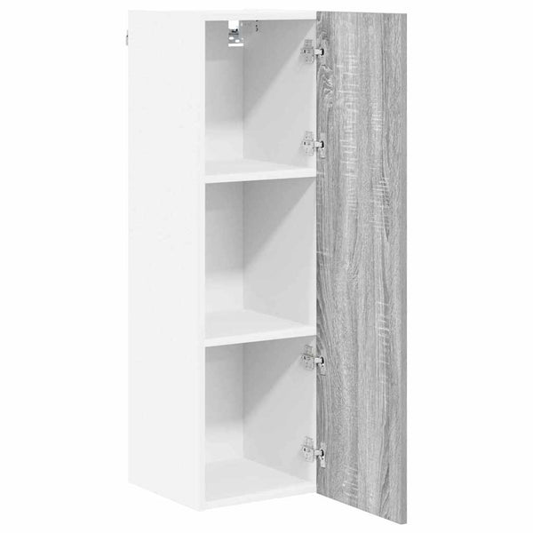 Hängeschrank Grau Sonoma 30x31x100cm