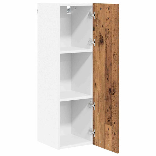 Hängeschrank Altholz 30x31x100 cm
