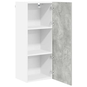 Hängeschrank Riga Beton Grau 40x31x100cm