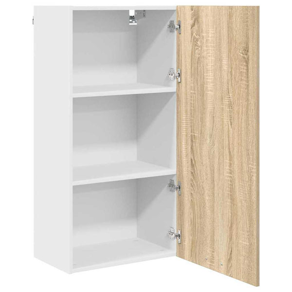 Hängeschrank Sonoma-Eiche & Weiß 50x100 cm
