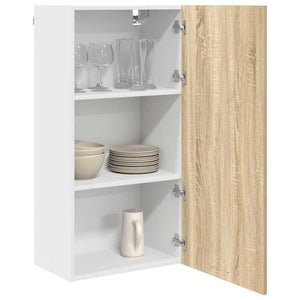 Hängeschrank Sonoma-Eiche & Weiß 50x100 cm