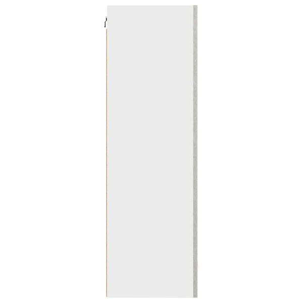 Hängeschrank Betongrau/Weiß 50x31x100cm