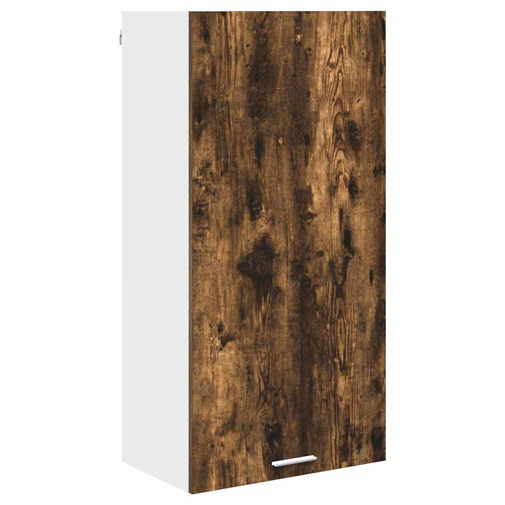Hängeschrank, Geräucherte Eiche/Weiß, 50x31x100 cm