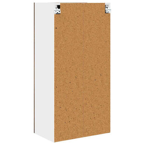Hängeschrank, Geräucherte Eiche/Weiß, 50x31x100 cm