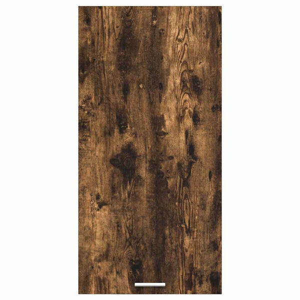 Hängeschrank, Geräucherte Eiche/Weiß, 50x31x100 cm