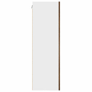 Hängeschrank, Geräucherte Eiche/Weiß, 50x31x100 cm