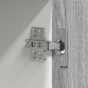 Hängeschrank Grau Sonoma/Weiß 50x31x100cm
