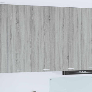 Hängeschrank Grau Sonoma/Weiß 50x31x100cm